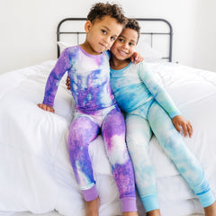 Tidepool Watercolor Two-Piece Pajama Set