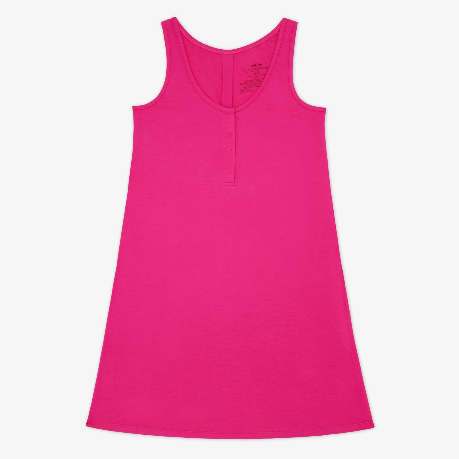 Mighty Magenta Women's Sleeveless Nightgown