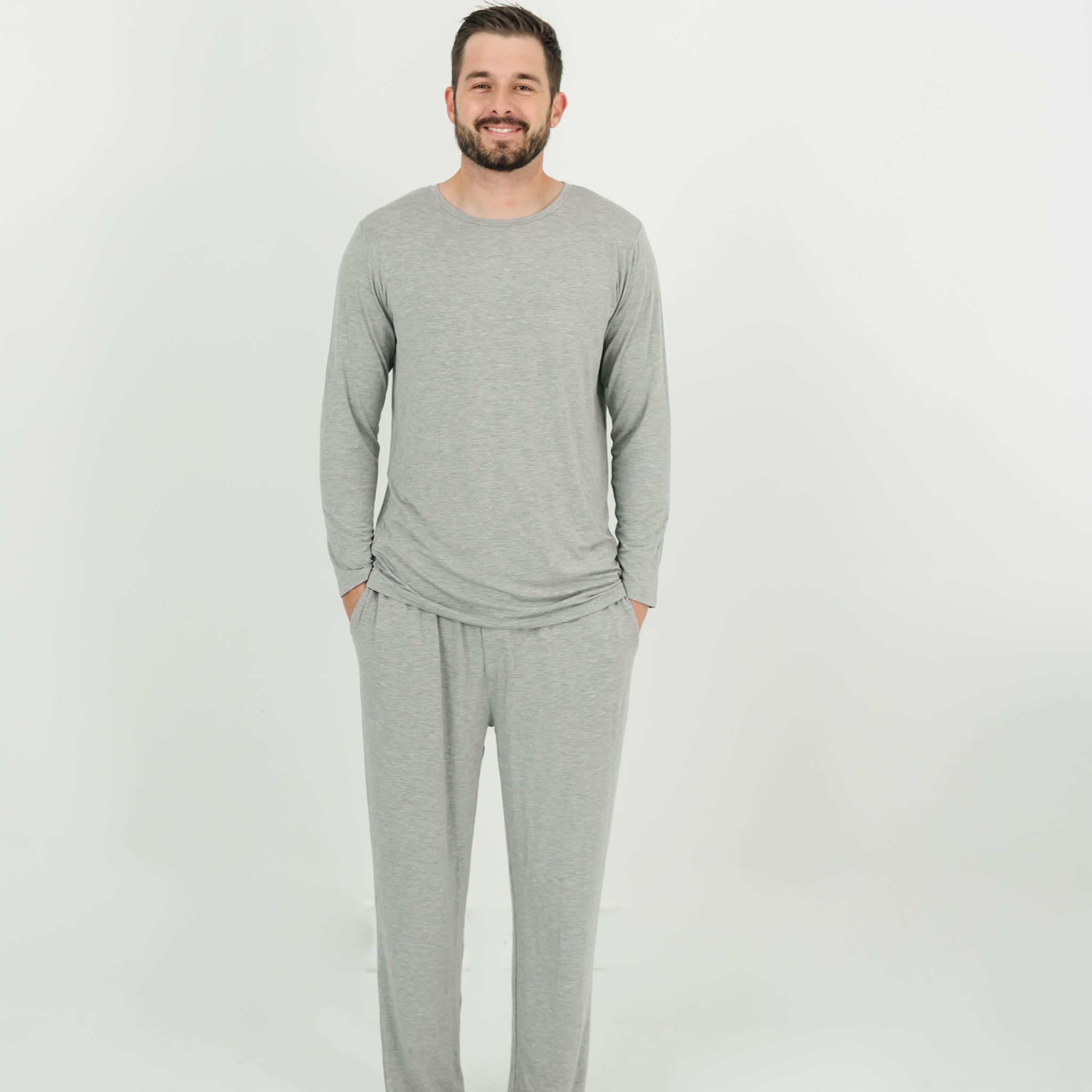 Heather Gray Men's Pajama Pants
