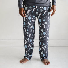 Blue To the Moon & Back Men's Pajama Pants