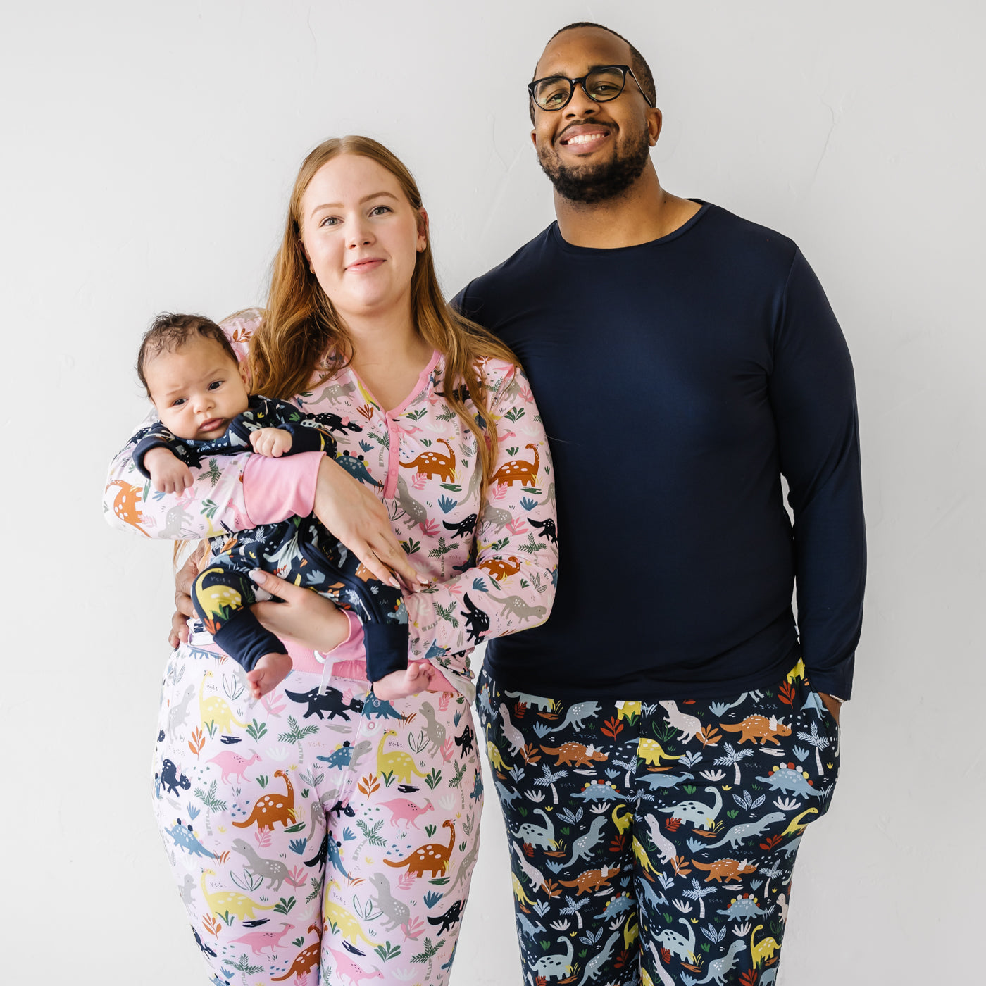 Navy Jurassic Jungle Men's Pajama Pants