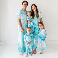 Tidepool Watercolor Men's Pajama Pants