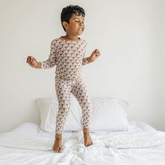 Rust Rainbows Two-Piece Pajama Set