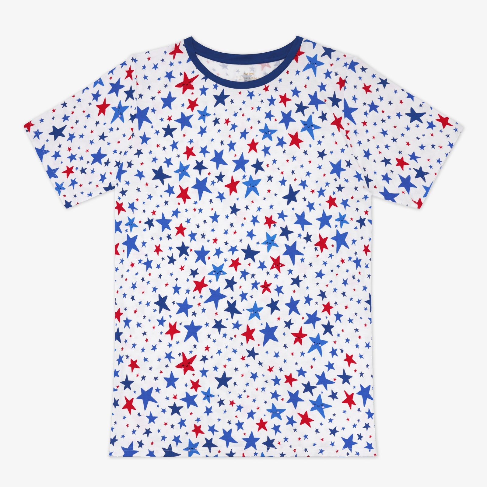 Bright Stars Men's Short Sleeve Pajama Top