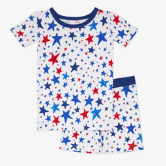 Bright Stars Two-Piece Short Sleeve & Shorts Pajama Set