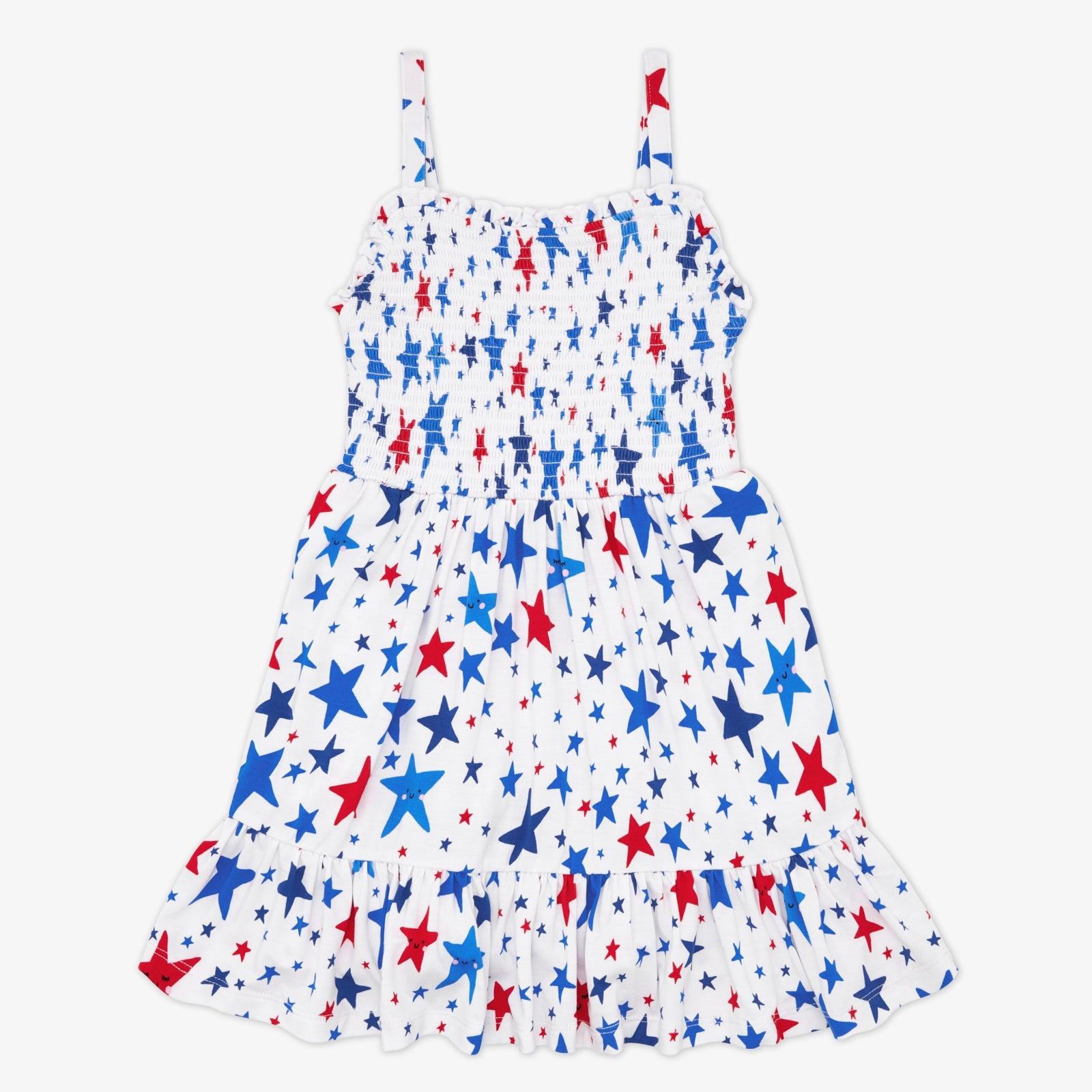 Bright Stars Smocked Dress