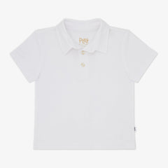 Bright White Polo Shirt