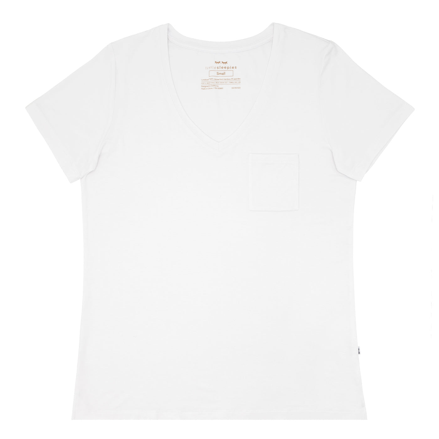 Bright White Women's Perfect Pocket Tee