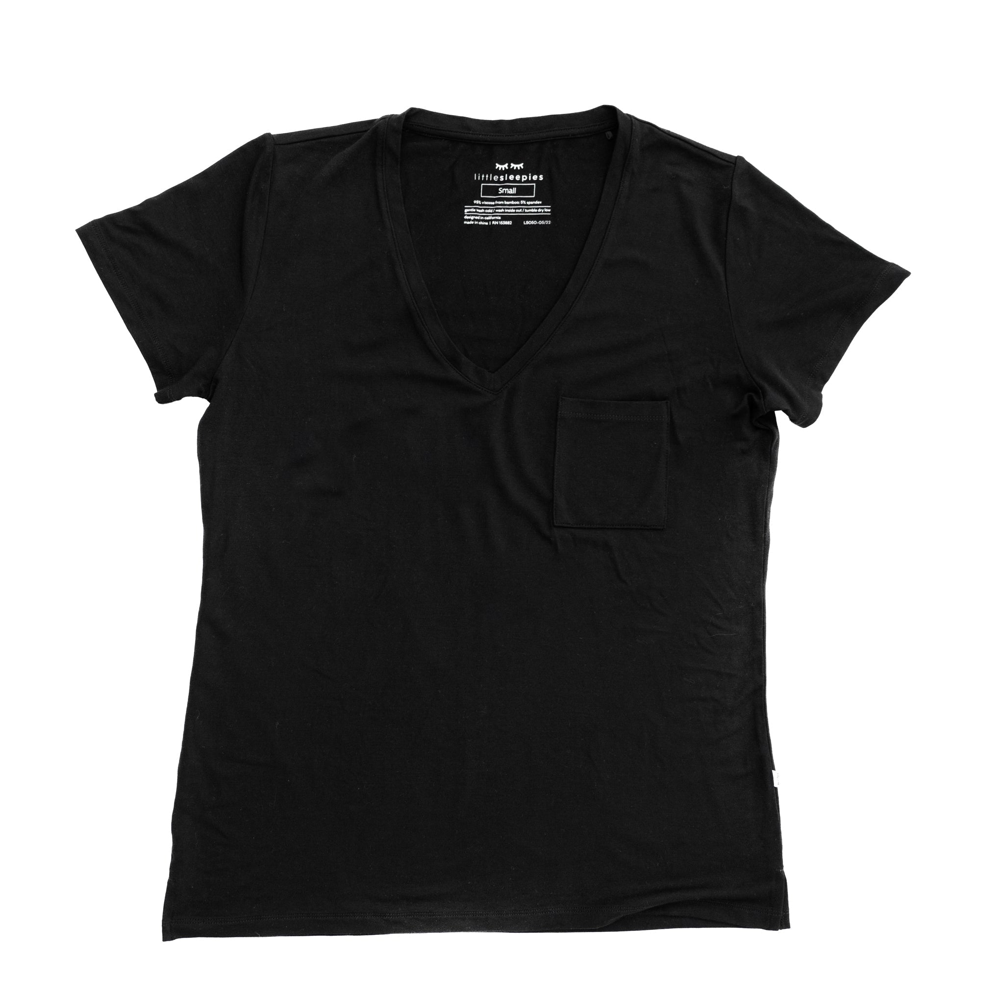 Black Women's Perfect Pocket Tee