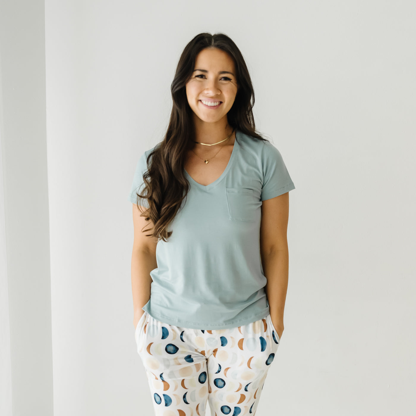 Stormy Women's Perfect Pocket Tee