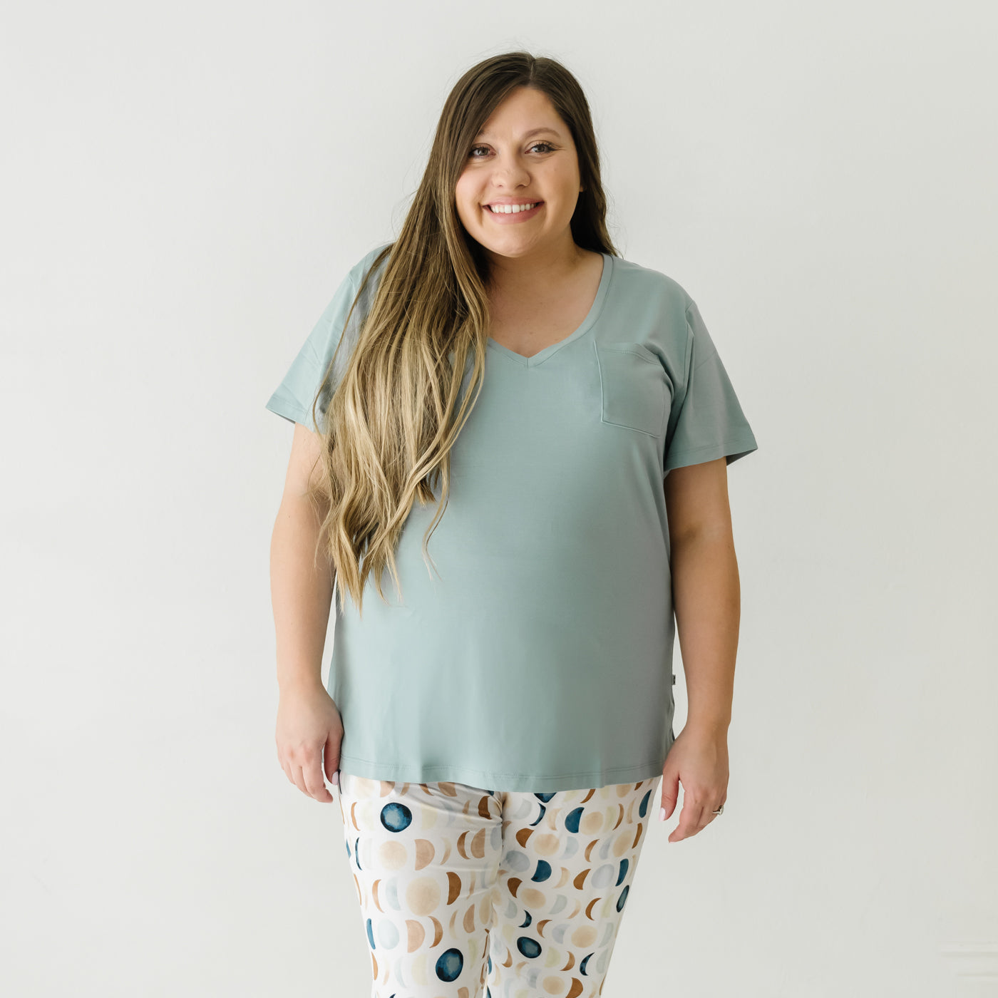 Stormy Women's Perfect Pocket Tee