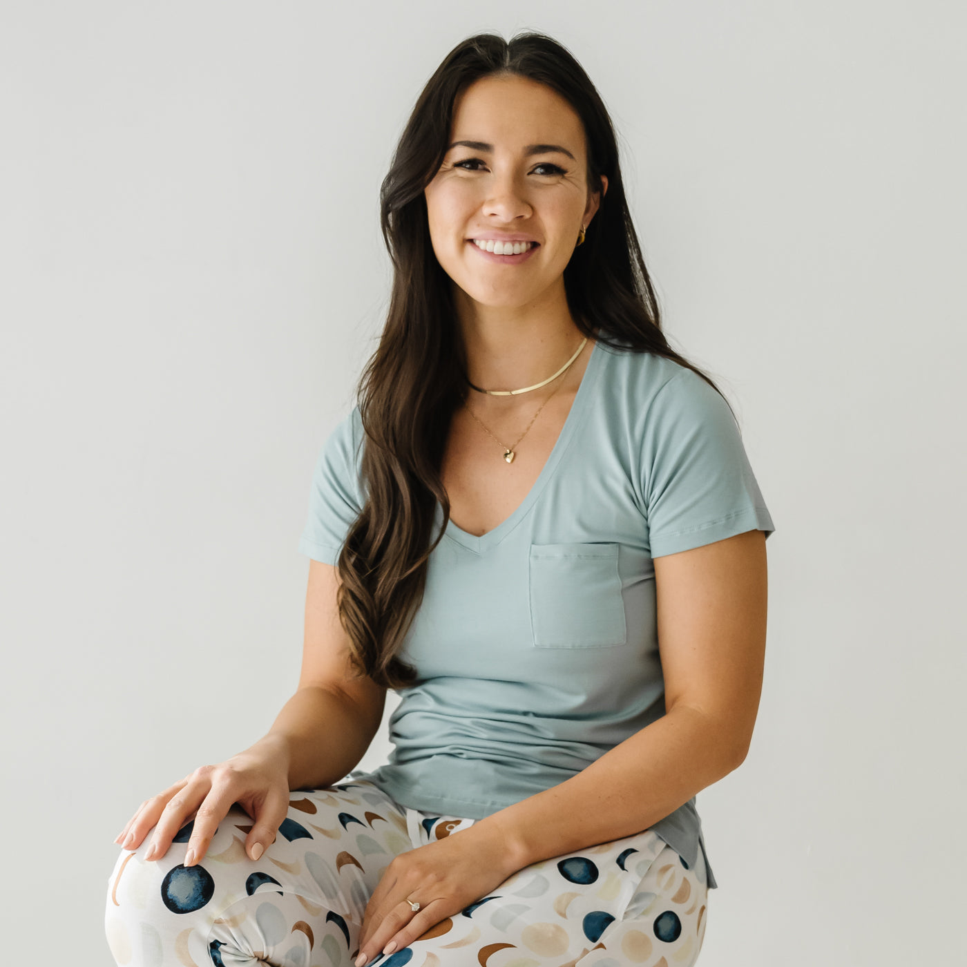 Stormy Women's Perfect Pocket Tee